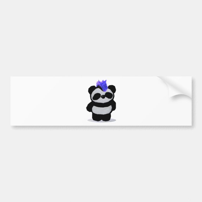 Panda-kleine Ausgabe 2010 Autoaufkleber (Vorne)