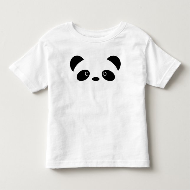 Panda Kleinkind T-shirt (Vorderseite)