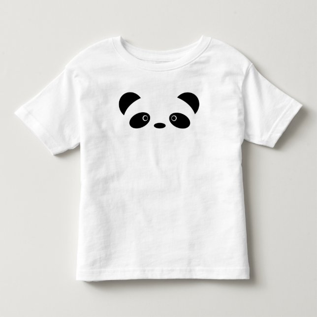 Panda Kleinkind T-shirt (Vorderseite)