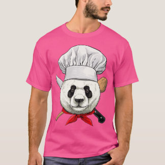 Panda Koch Wildlife Panda Bärenart, Kochen T-Shirt