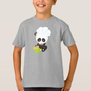 Panda kochen, Panda backen, Niedlich Panda, Bowl T-Shirt