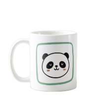 Panda-Kopf minimalist grafisches Symbol