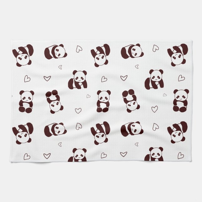 Panda Küchentuch (Horizontal)