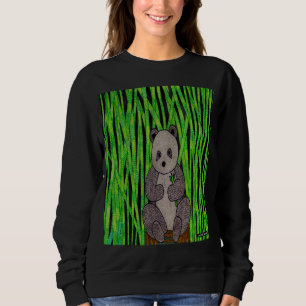 Panda (lebhaft) - FrauenSweatshirt Sweatshirt