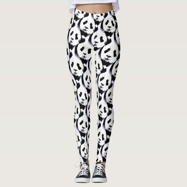 Panda Leggings (Vorderseite)