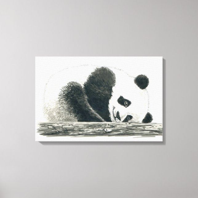 Panda Leinwanddruck (Vorderseite)