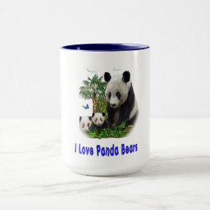 Panda Liebe Art Tasse