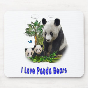 Panda-Liebe Mousepad