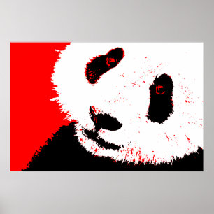 Panda-Liebe Poster