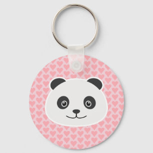 Panda-Liebe Schlüsselanhänger