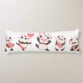 Panda-Liebe Seitenschläferkissen