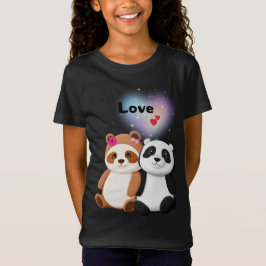 Panda-Liebe T-Shirt