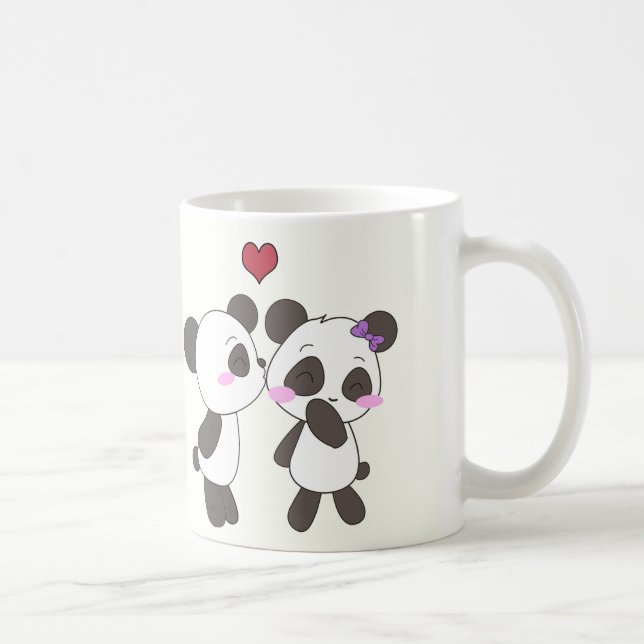Panda-Liebe-Tassen! ^.^ Tasse (Rechts)