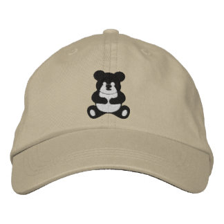 Panda-Liebhaber bestickte Mütze Baseballkappe