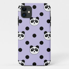 Panda lila Case-Mate iPhone hülle