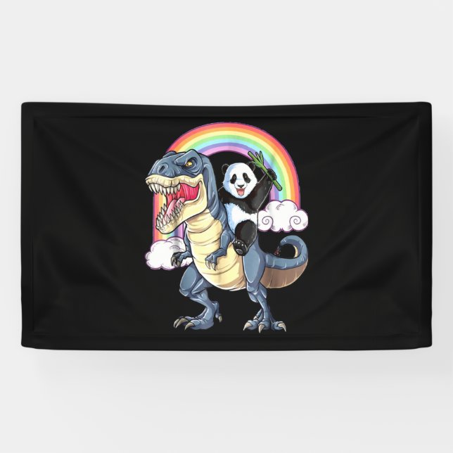 Panda Lover| Behalten Ruhe und Liebe Panda Banner (Horizontal)