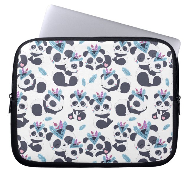 Panda Lover | Es ist wie der Panda Laptopschutzhülle (Vorderseite)