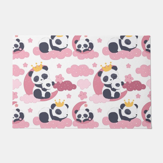 Panda Lover | I Am Nicknamed As Panda Fußmatte (Vorderseite)