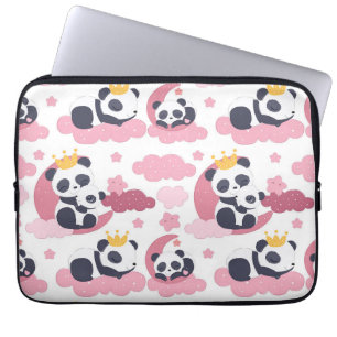 Panda Lover Ich werde als Panda genannt Laptopschutzhülle