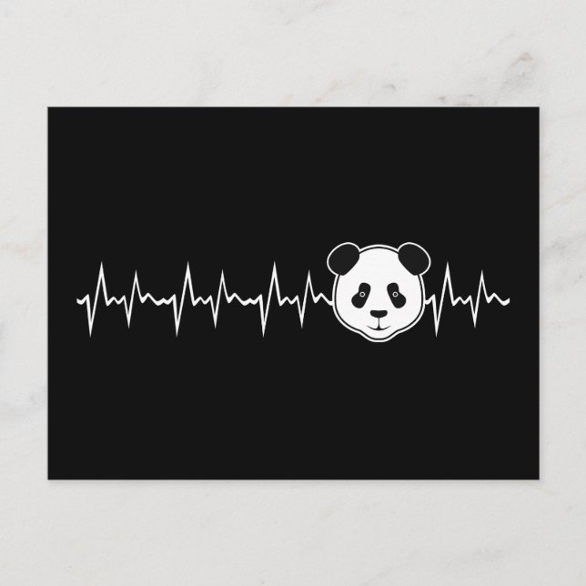 Panda Lover Postkarte (Vorderseite)