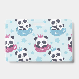 Panda Lover The Panda Is A Nasty Animal Ausweis