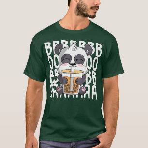Panda lustige niedliche Kawaii Anime Panda Drink B T-Shirt