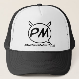 Panda Manga Fernlastfahrer-Hut Truckerkappe