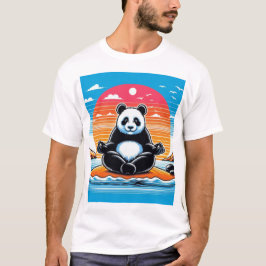 Panda Meditation Unisex T-Shirt