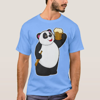 Panda mit Bierflasche Bierflasche Tasse T-Shirt