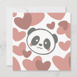 Panda mit Herz