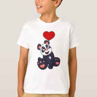 Panda mit Herz