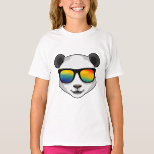 Panda mit Sonnenbrille T-Shirt