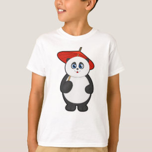 Panda mit Umbrella T-Shirt