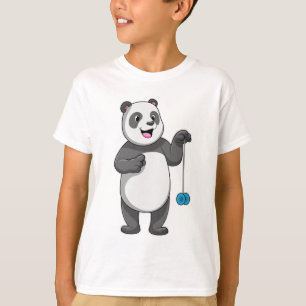 Panda mit Yo-yo T-Shirt
