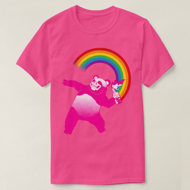 Panda Molotov T-Shirt (Design vorne)