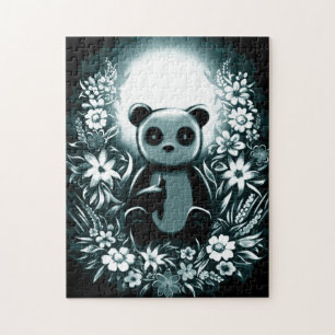 Panda Mond Puzzle