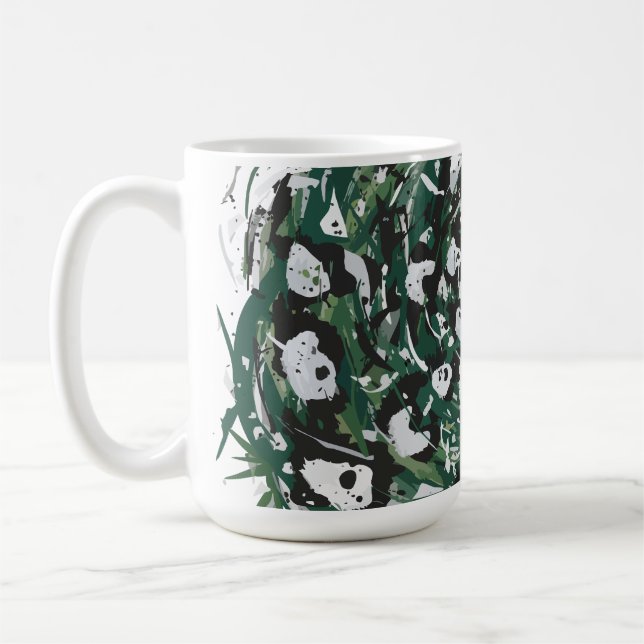 Panda-Monster Kaffeetasse (Links)