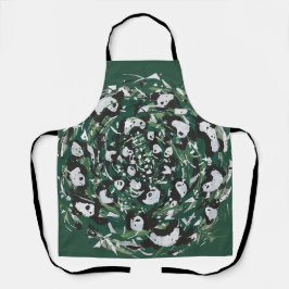 Panda-Monster Schürze