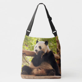 Panda Multiprint Cross Body Bag Tragetaschen Mit Langen Trägern