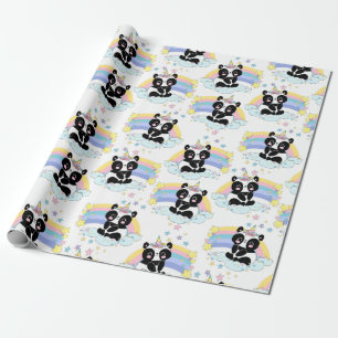 Panda Muster Wrapping Paper Geschenkpapier