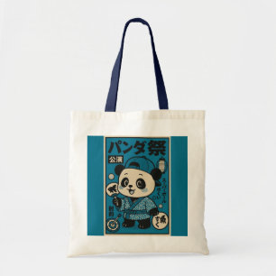 Panda nach Dark Tragetasche