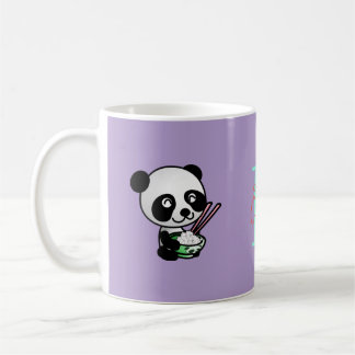 Panda nannte Tasse