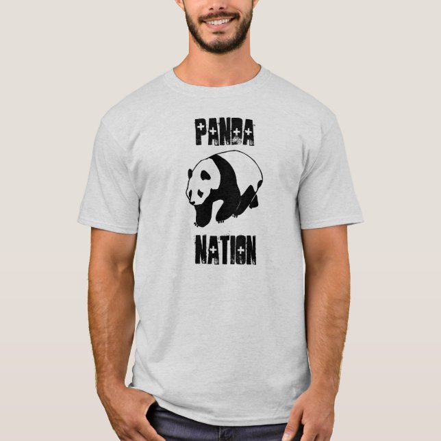 Panda-Nation T-Shirt (Vorderseite)