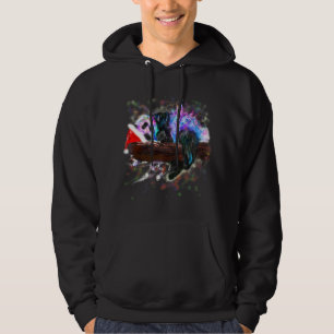 Panda Native Amerikanische Ureinwohner Headdress F Hoodie
