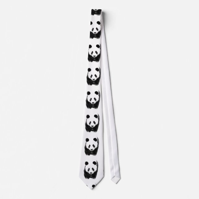 Panda Neck Tie Krawatte (Vorderseite)