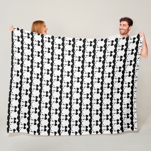 Panda Niedlich Design Fleece Blanket (Beispiel)