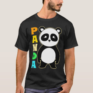 Panda Niedlich Panda Bär Riesenpanda T-Shirt