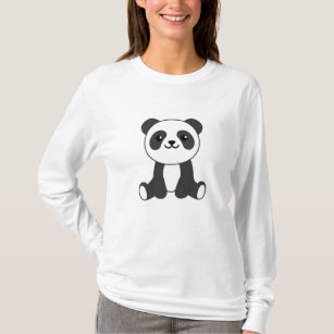 Panda Niedlicher Tiere Kids Baby Bear Pandas T-Shirt