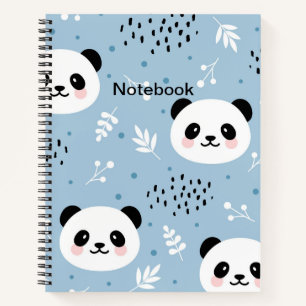 Panda-Notebook Notizbuch