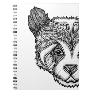 Panda Notizblock